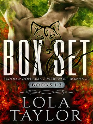 cover image of Blood Moon Rising Werewolf Romance Box Set (Books 1-3)